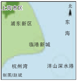上海濱海新城圖